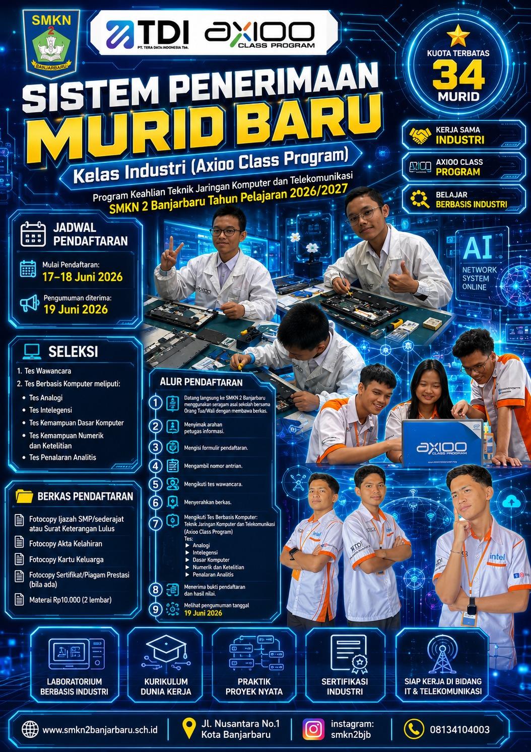 Penerimaan Peserta Didik Baru Tahun Pelajaran 2026/2027