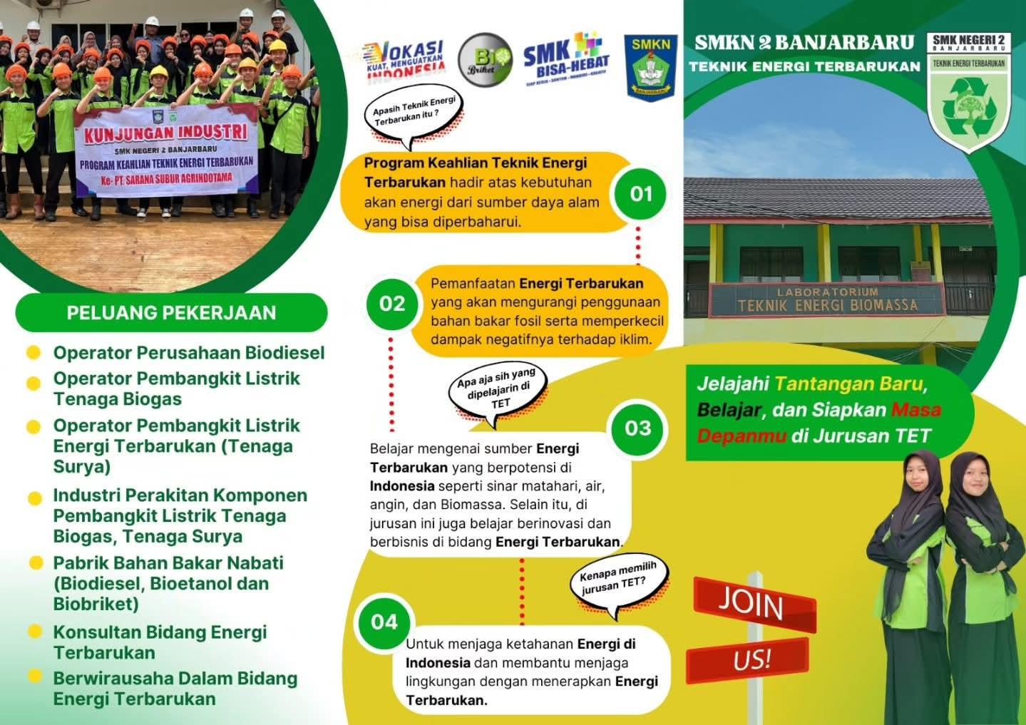 SPMB Jurusan Teknik Energi Terbarukan
